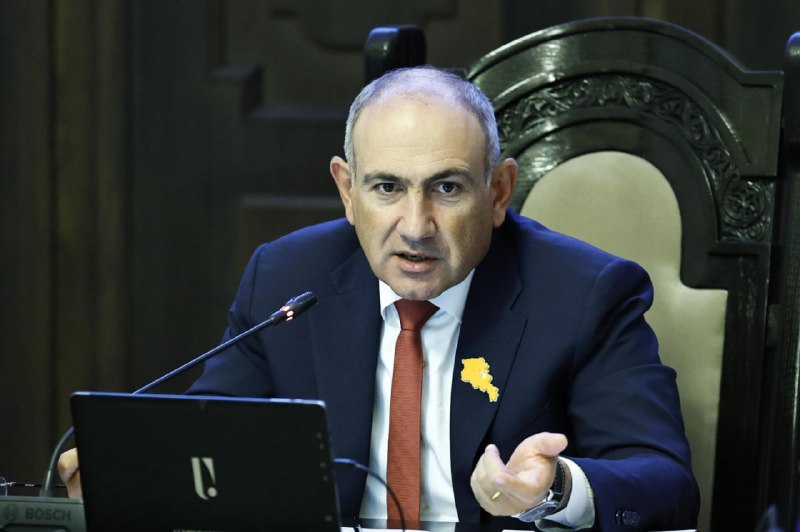 Заседание правительства Армении, премьер-министр Никол Пашинян